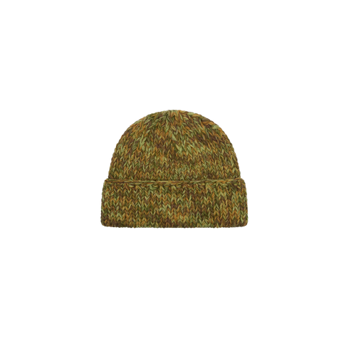 Obey Rocksteady Crotche Beanie - Golden Brown Multi - Streetart.fr