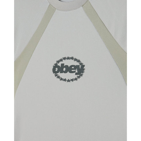 Obey Stelvio Knit L/S T-Shirt - Drizzle Multi - Streetart.fr