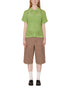 Obey Women Milly Open Knit Sweater Chemise - Light Green Multi - Streetart.fr