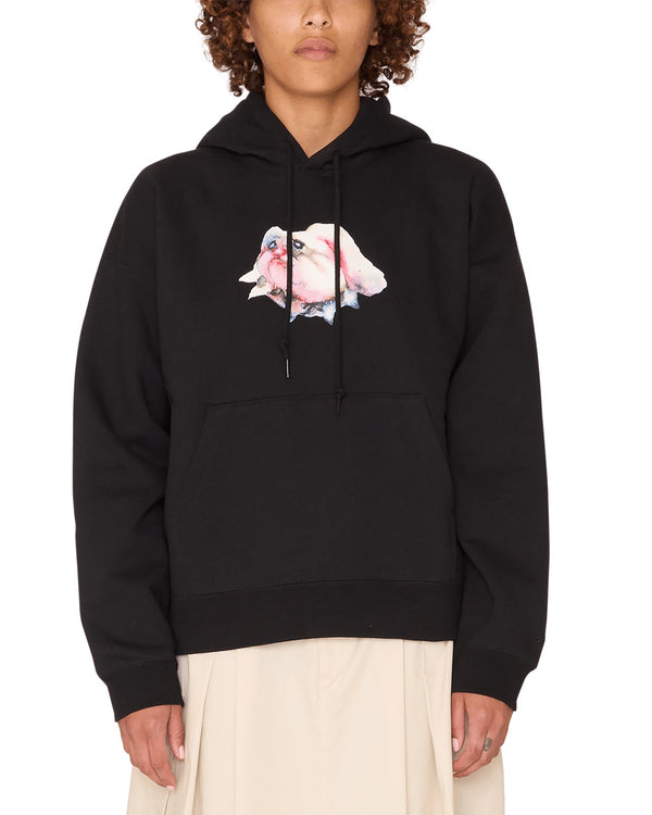 Obey Womens Bull Dog Hood - Black - Streetart.fr