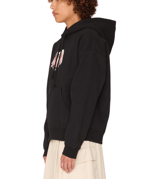 Obey Womens Bull Dog Hood - Black - Streetart.fr