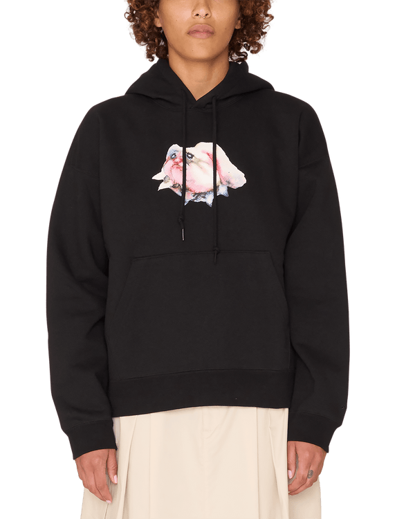 Obey Womens Bull Dog Hood - Black - Streetart.fr