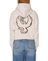 Obey Womens Dove Cropped Hood - Birch - Streetart.fr