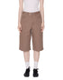 Obey Womens Karina Long Denim Short - Walnut - Streetart.fr