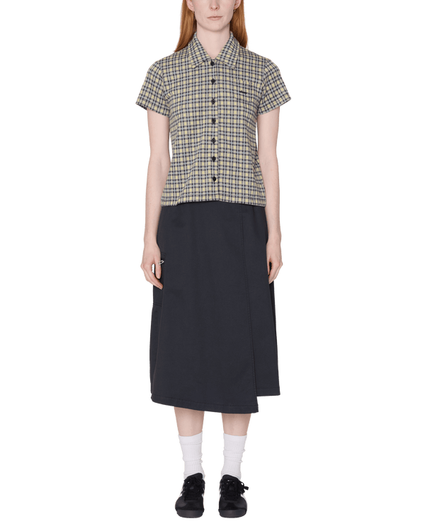 Obey Womens Lucia Dress - Green - Streetart.fr