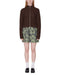 Obey Womens Meredith Mock Zip Sweater - Chocolate - Streetart.fr