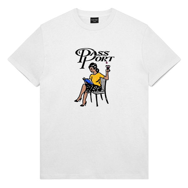 Passport Minimal Output T-Shirt - White - Streetart.fr