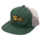 Passport Minimum Output Workers Trucker Cap - Elm Green - Streetart.fr