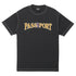 Passport Official Contrast T-Shirt - Washed Black - Streetart.fr