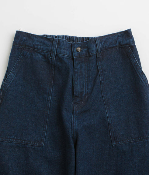 Poetic Collective Painter Pants - Classic Denim Wash - Streetart.fr