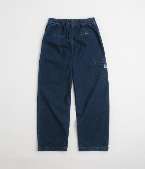 Poetic Collective Painter Pants - Classic Denim Wash - Streetart.fr