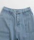 Poetic Collective Painter Shorts - Light Blue Denim - Streetart.fr