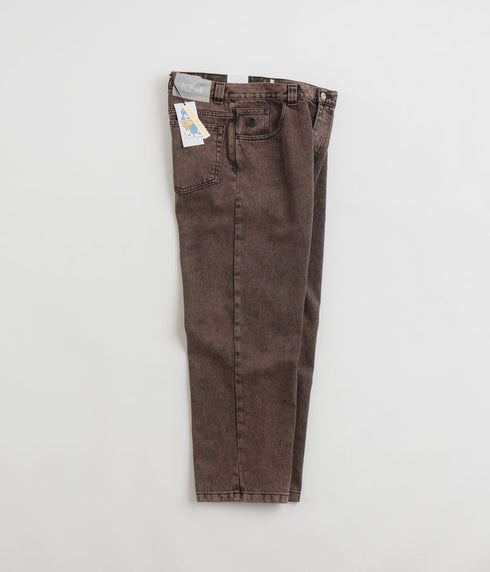 Polar 93! Denim Pants - Mud Brown - Streetart.fr