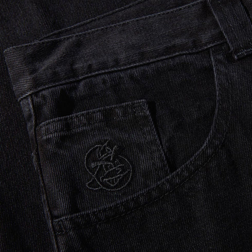 Polar 93! Denim Pants - Pitch Black - Streetart.fr
