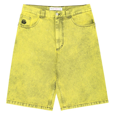 Polar Big Boy Angel Child Shorts - Lemon Black — Polar Skate Co.