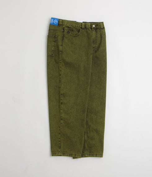 Polar Big Boy Jeans - Green / Black - Streetart.fr