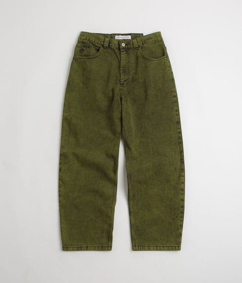Polar Big Boy Jeans - Green / Black - Streetart.fr