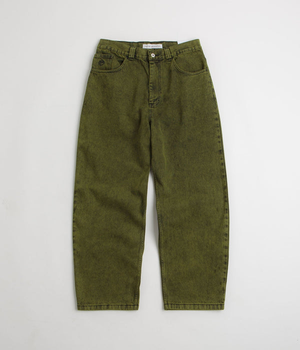 Polar Big Boy Jeans - Green / Black - Streetart.fr