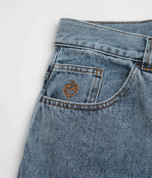Polar Big Boy Jeans - Heavy Washed Blue - Streetart.fr