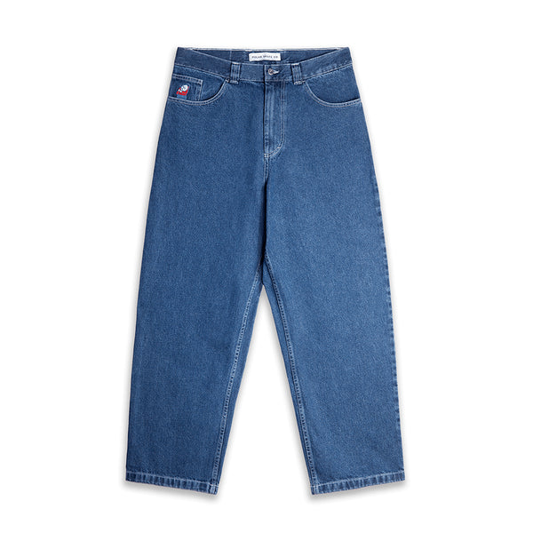 Polar Big Boy Pants Og Logo - Blue Wash — pantalon Polar Skate Co.