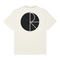 Polar Contrast Fill Logo T-Shirt- Ivory / Black — Polar Skate Co.