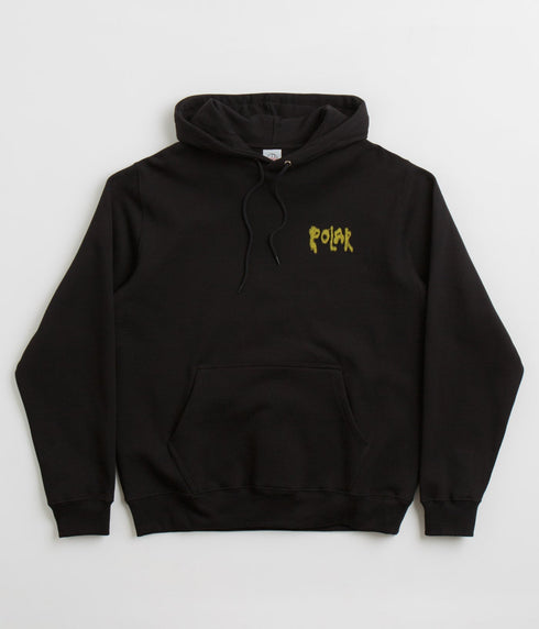 Polar Dave Hoodie Bear - Black - Streetart.fr