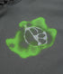 Polar Dave Hoodie Metal Logo - Graphite - Streetart.fr