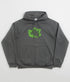 Polar Dave Hoodie Metal Logo - Graphite - Streetart.fr