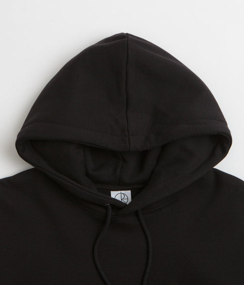 Polar Dave Hoodie Surf Logo - Black - Streetart.fr
