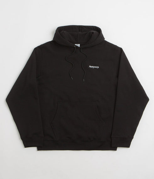 Polar Dave Hoodie Surf Logo - Black - Streetart.fr