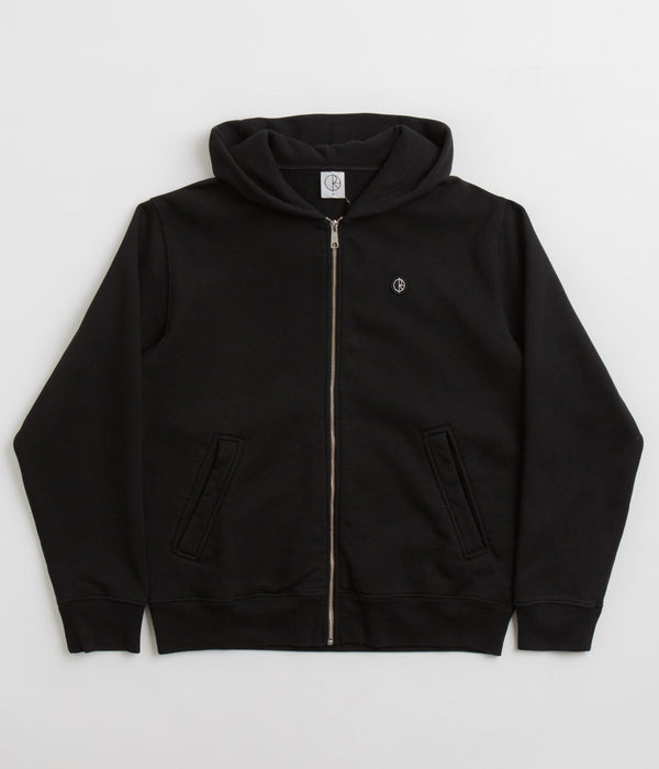 Polar Ed Zip Hoodie Zip - Black — sweat à capuche Polar Skate Co.