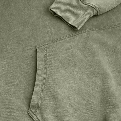 Polar Fade Frank Hoodie - Army Green — vue 4