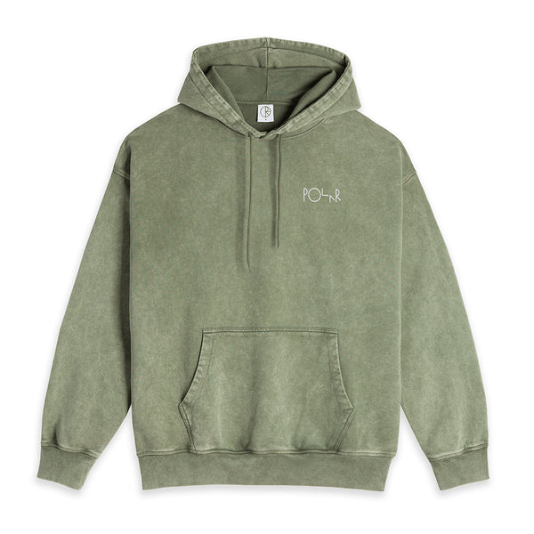 Polar Fade Frank Hoodie - Army Green — sweat à capuche Polar Skate Co.