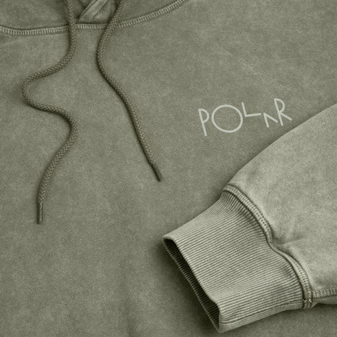 Polar Fade Frank Hoodie - Army Green — vue 3