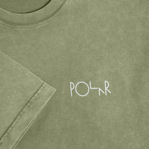 Polar Fade T-Shirt - Army Green — vue 3