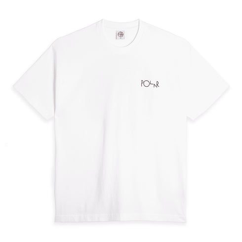 Polar Fill Logo Klez Crossing T-Shirt - White — vue 2
