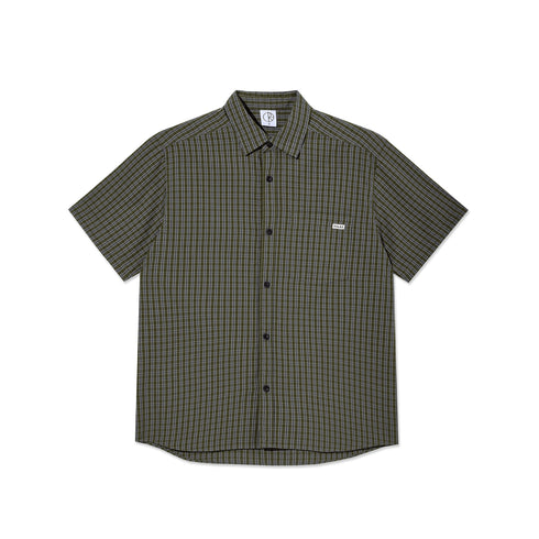 Polar Mitchell Shirt - Black / Green - Streetart.fr