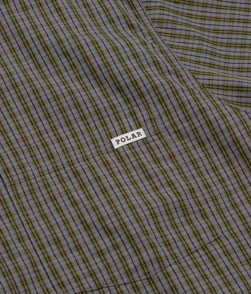 Polar Mitchell Shirt - Black / Green - Streetart.fr