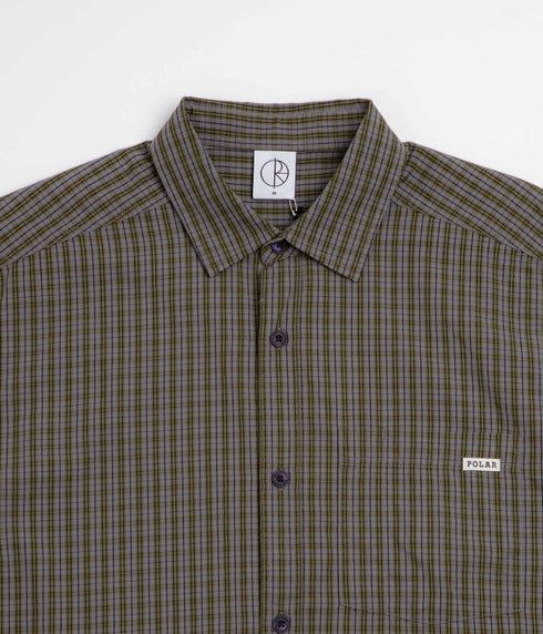 Polar Mitchell Shirt - Black / Green - Streetart.fr