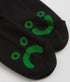 Polar Rib Socks Happy Sad - Black - Streetart.fr