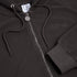 Polar Waffle Zip Hoodie - Dirty Black — vue 3