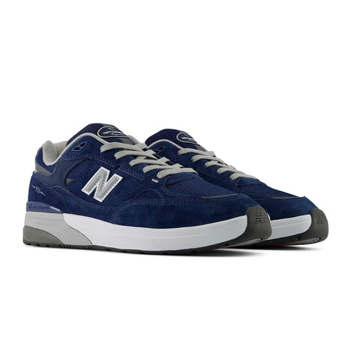 New Balance Numeric Reynolds 933 - Nb Navy / Slate Grey — vue 2
