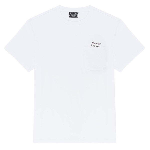 Ripndip Lord Nermal Pocket - White - Streetart.fr