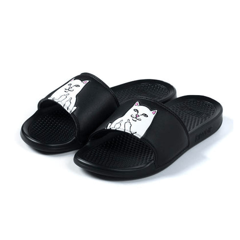 Ripndip Lord Nermal Slide Black - Streetart.fr