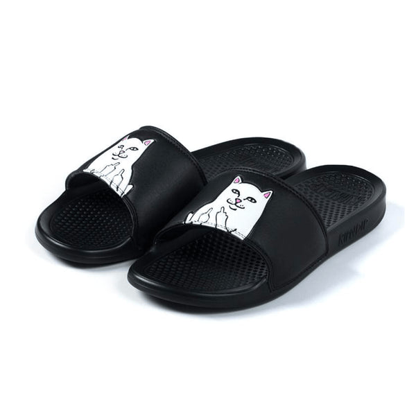 Ripndip Lord Nermal Slide Black - Streetart.fr