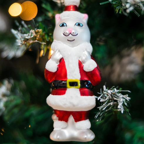 Ripndip Santa Nerm Christmas Ornament Red - Streetart.fr