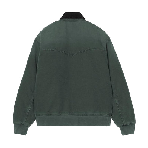 Carhartt WIP Og Santa Fe Jacket - Raven / Black Stone Canvas