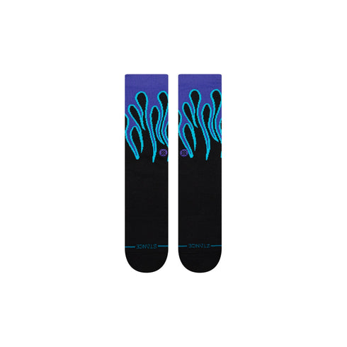 Stance Amethyst Crew Socks - Black - Streetart.fr