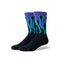 Stance Amethyst Crew Socks - Black - Streetart.fr
