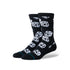 Stance Die Up Crew Socks - Black - Streetart.fr